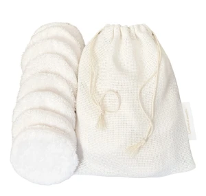 Wielorazowe płatki kosmetyczne Premium Care Pads - zestaw z woreczkiem do prania Waniliowe