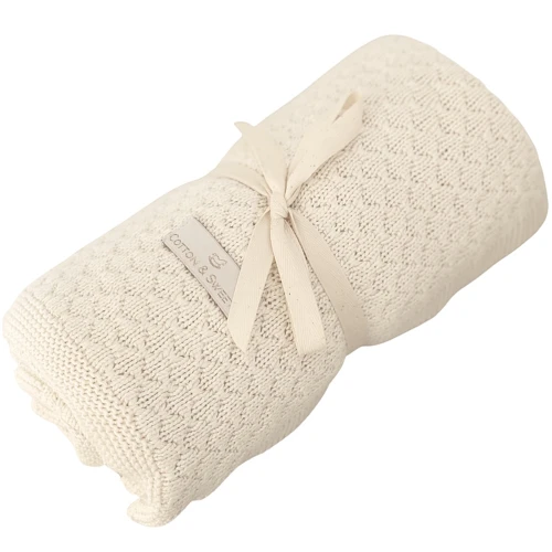 Kocyk bambusowy Waniliowy - II gatunek (I) 