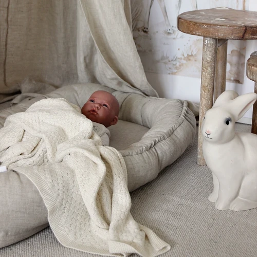 Kocyk bambusowy Waniliowy - II gatunek (I) 