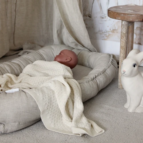 Kocyk bambusowy Waniliowy - II gatunek (I) 