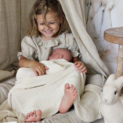 Kocyk bambusowy Waniliowy - II gatunek (I) 