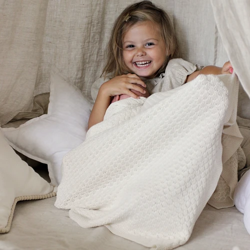 Kocyk bambusowy Waniliowy - II gatunek (I) 