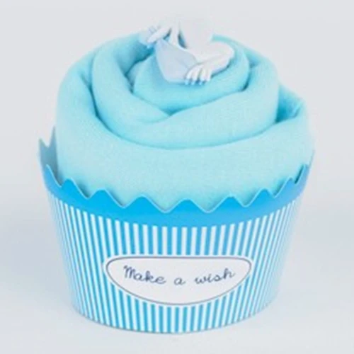 BABY CUPCAKE TURKUSOWY  - SPODENKI DŁUGIE 
