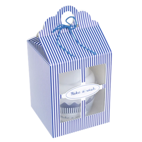 BABY CUPCAKE GRANATOWE - SPODENKI DŁUGIE  