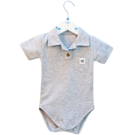 Baby roll Polo Szare
