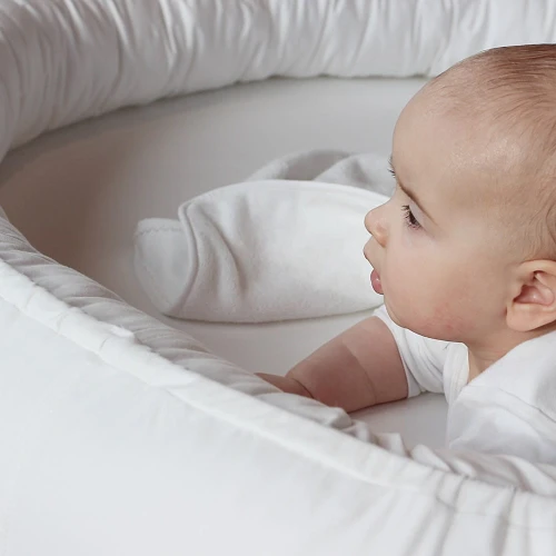 Small Junior nest without ruffles White