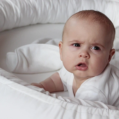 Small Junior nest without ruffles White