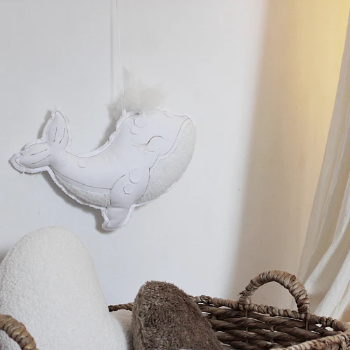 Sebastien baleine mobil Wieloryb Biały