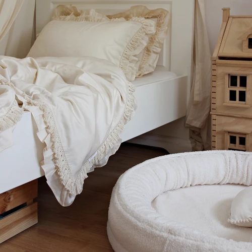 Mini Boho Boucle Junior nest Ecru 