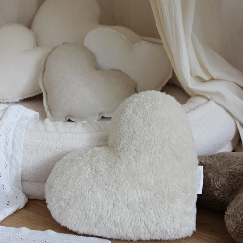 Mini heart pillow PN Natural
