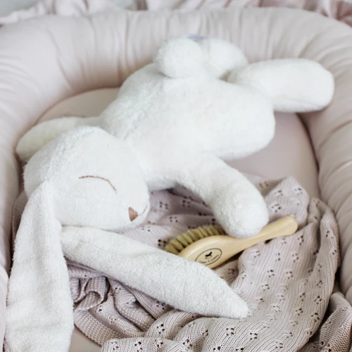 Baby nest SG with ruffles Powder Pink - II quality