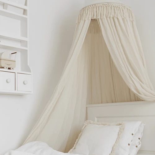 Boho Canopy  fi 50 Fringe Vanilla