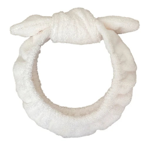 Opaska Premium Pin-up Care (do makijażu i pielęgnacji) Waniliowa