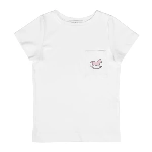 T-shirt dziecięcy Premium Logo Pudrowy róż