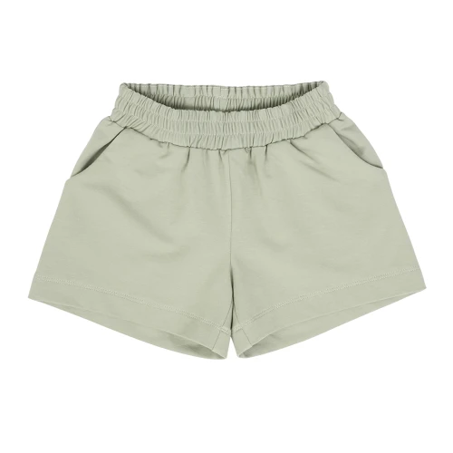 Spodenki dziewczęce Premium Pustynna zieleń