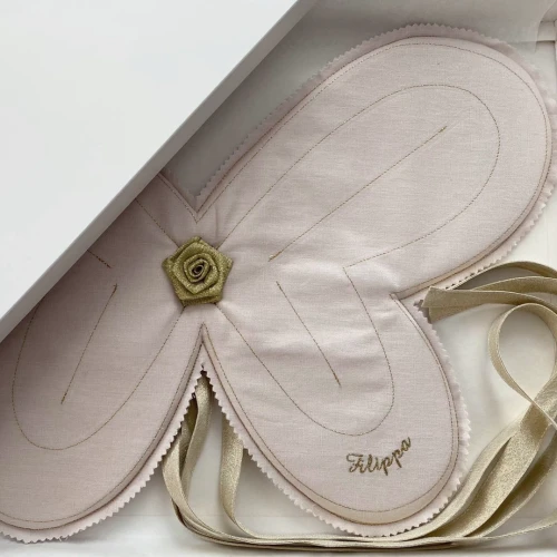 Fairy wings PN Powder pink with gold 
