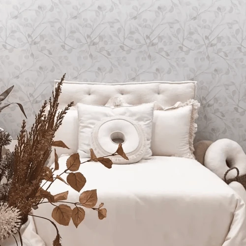 Boho Donut pillow Vanilla