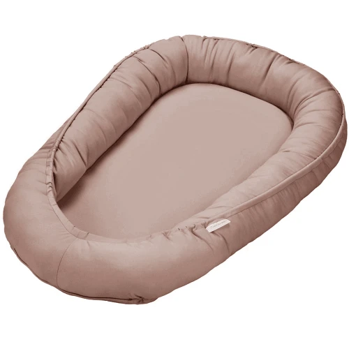 Gniazdko niemowlęce BASIC bez falbanki Brzoskwinia