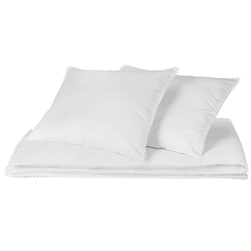 Pościel Adult  Soft z koronką Biała 
