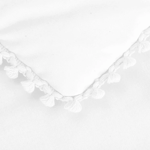 Pościel Adult  Soft z koronką Biała 