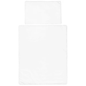 Pościel Baby Soft z koronką Biała (80x100 cm)