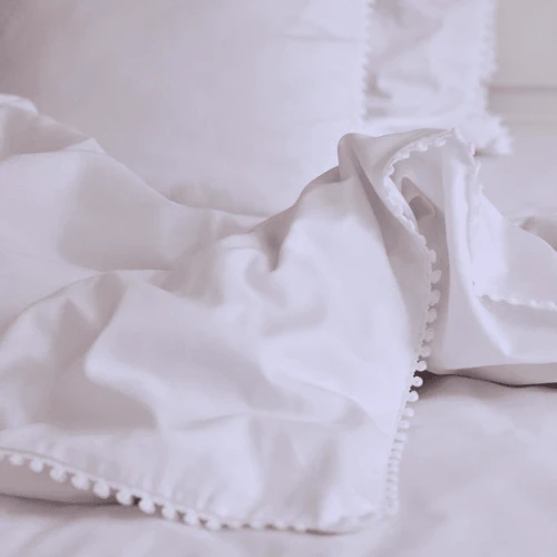 Pościel Adult  Soft z koronką Biała 
