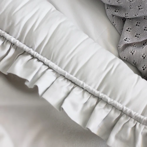 Gniazdko niemowlęce Simply Glamour Jasno szare