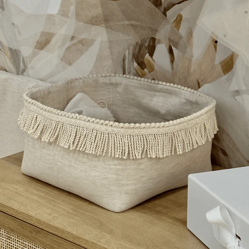 Koszyczek pielęgnacyjny Boho Twist Naturalny