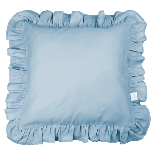 Pillow with ruffles Margaret Blue