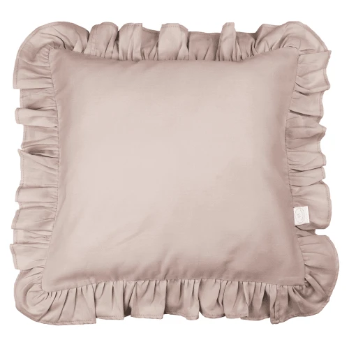 Pillow with ruffles Margaret Dusty pink