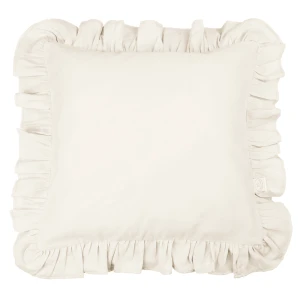 Pillow with ruffles Margaret Vanilla