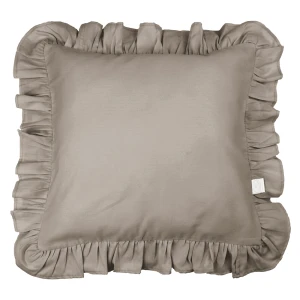Pillow with ruffles Margaret Taupe