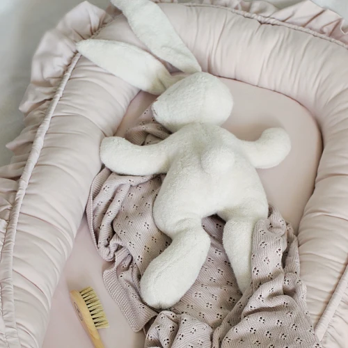 Gniazdko niemowlęce Simply Glamour Pudrowy róż