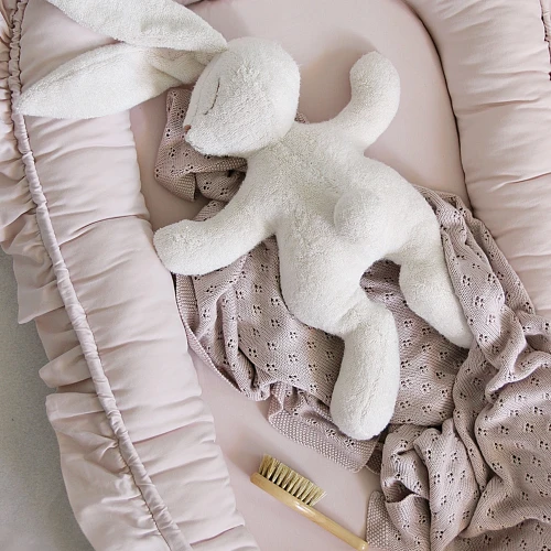 Gniazdko niemowlęce Simply Glamour Pudrowy róż