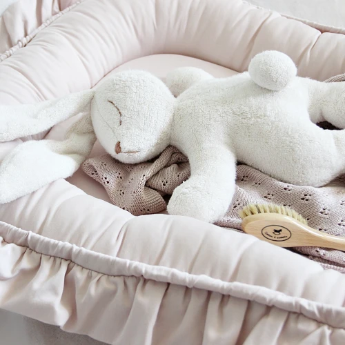 Gniazdko niemowlęce Simply Glamour Pudrowy róż