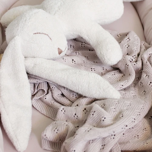 Gniazdko niemowlęce Simply Glamour Pudrowy róż