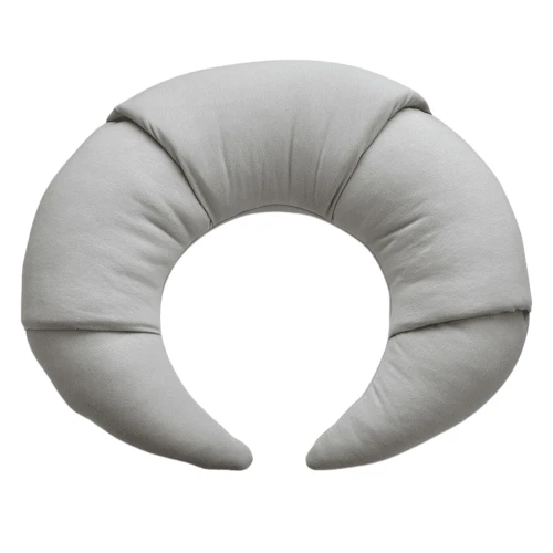 Poduszka Croissant Harry Jasno szara