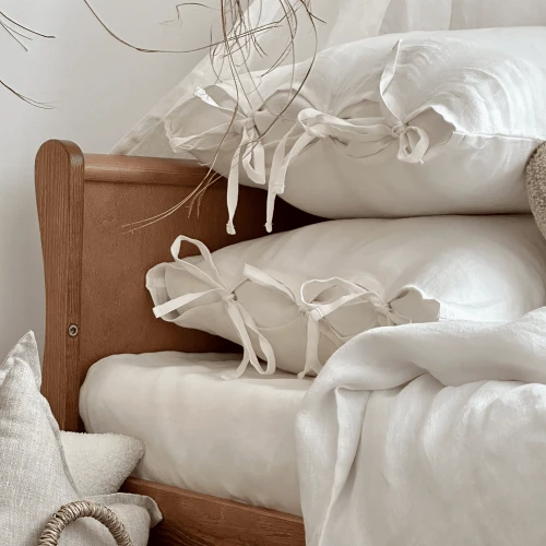 Linen Adult bed linen Cream 140x200 cm 