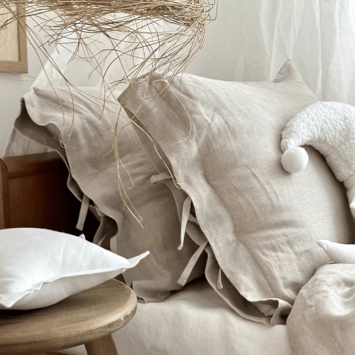 Lniana pościel Adult 140x200 Natural