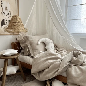 Lniana pościel Junior bez wypełnienia Natural