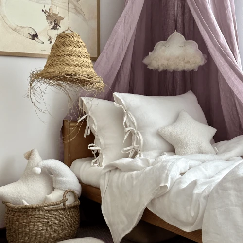 Linen Adult bed linen Cream 140x200 cm 