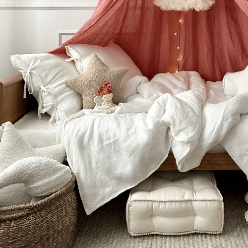 Linen Canopy Marsala
