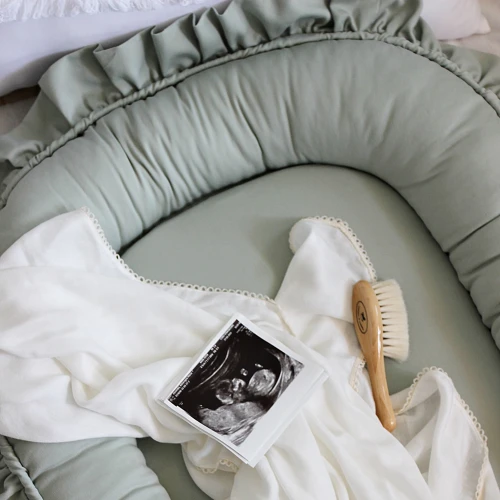 Gniazdko niemowlęce Simply Glamour Pustynna zieleń