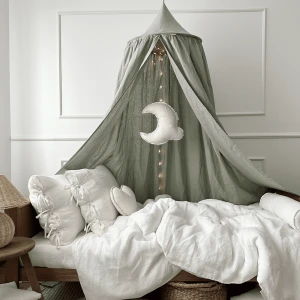 Linen Canopy Sage green