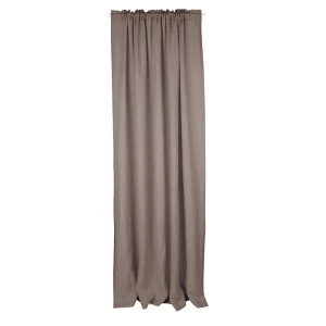 Linen curtain (one piece/side) Coconut brown
