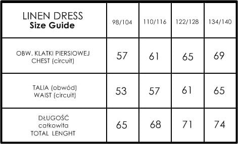 Linen dress Audrey White 
