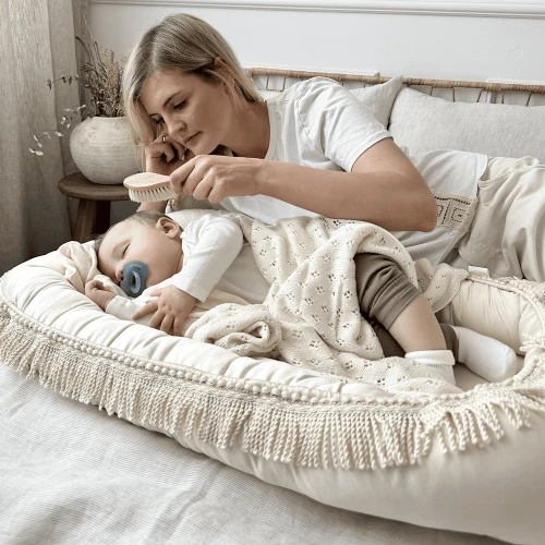 Boho Twist Baby Nest Vanilla