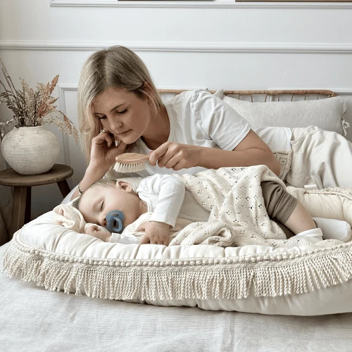 Boho Twist Baby Nest Vanilla