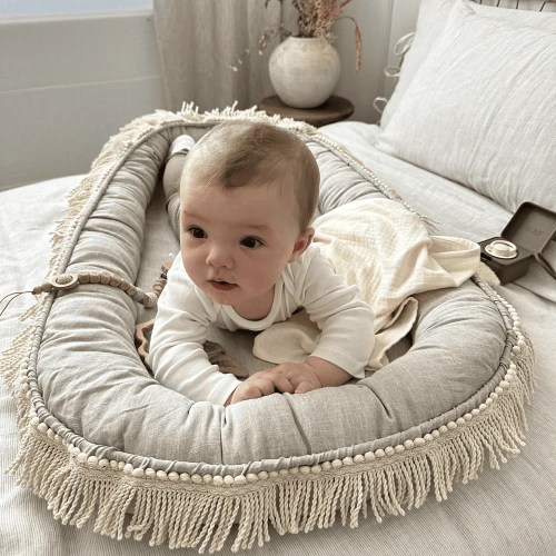 Boho Twist Baby Nest Natural