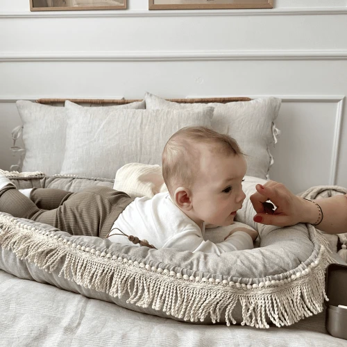Boho Twist Baby Nest Natural